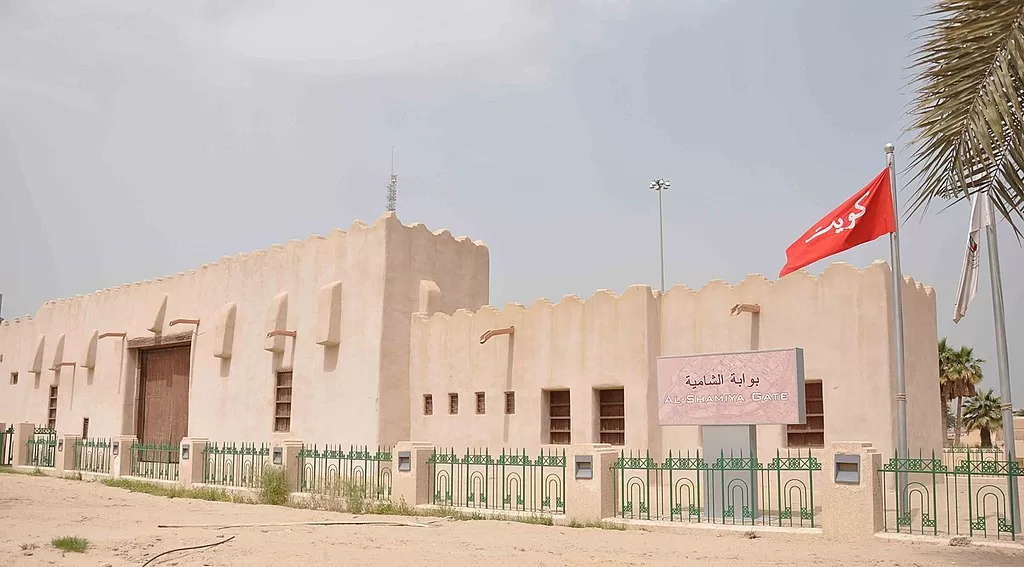 موقع حي الشامية في الكويت