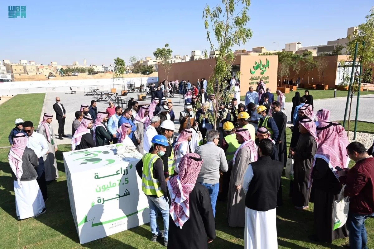 تفاصيل مشروع الرياض الخضراء 